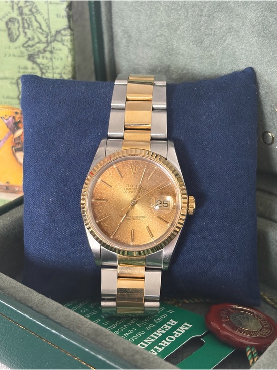 Rolex Other - Rolex Two-Tone Men's Watch — 14k Gold and Silver